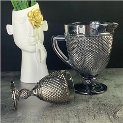 588-497 Набор графин 1 л и 6 бокалов 240 мл в под.уп.(х4)