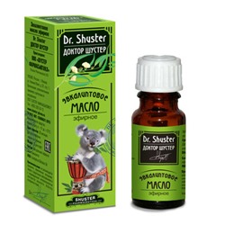 Масло эфирное Dr. SHUSTER Эвкалиптовое 10 мл, Хиты продаж