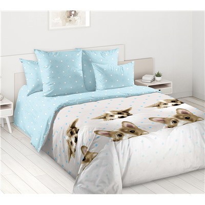 Ткань перкаль Классик / Веселые друзья 1 (основа)