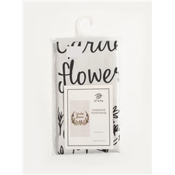 Полотенце "Этель" Garden flowers 40х73 см, 100% хлопок, саржа 190 г/м2