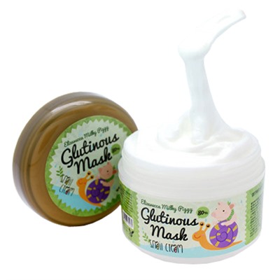 Elizavecca MILKY PIGGY Glutinous Mask 80% Snail Крем с фильтратом муцина улитки 80%