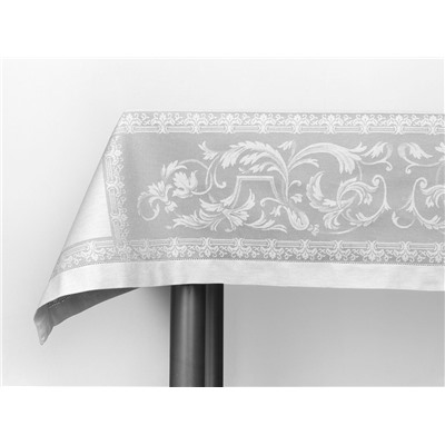 07с36 ЯК Скатерть 140*180 "Ренессанс" цвет серый