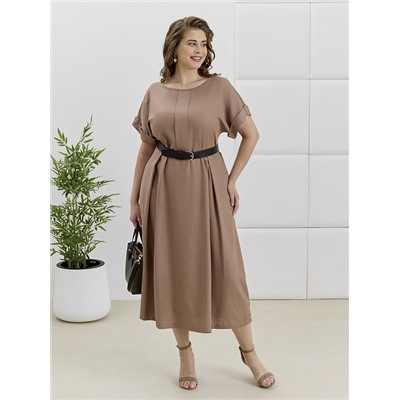 Женское платье Скарлет ПЛ-417 / коричневый