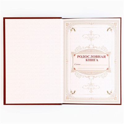 Родословная книга новогодняя « Дед Мороз» 17×2×23.7 см