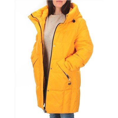 M-22123 YELLOW Пальто зимнее женское MEAJIATEER (био-пух)