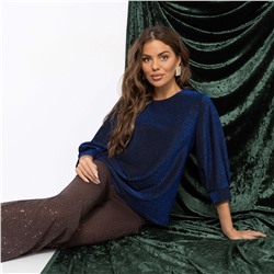 Блуза нарядная с блеском, Предвкушение встречи (сияние)