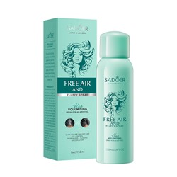 Сухой спрей-шампунь для объема волос SADOER Free Air and Fluffy Spray, 150 мл