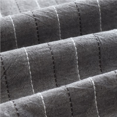 Постельное бельё SL Home Cotton line 2 сп 180*220см, 240*225 см, 50*70-2шт, цв.серый, 100% хлопок