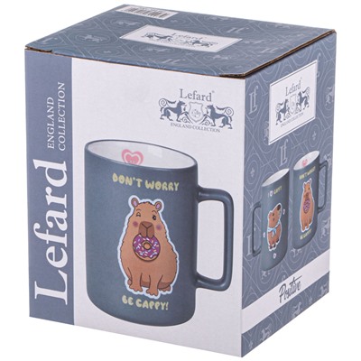 КРУЖКА LEFARD "DON'T WORRY BE CAPPY" 400МЛ