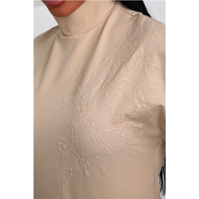 Женская блузка 84304 / бежевый
