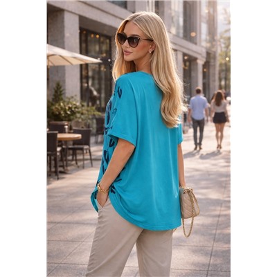 Нарядная футболка Urban Elegance арт. F8113