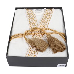 Халат Велюровый Мужской (XXL) Şehzade Krem Bay XXlarge Bornoz- EcoCotton