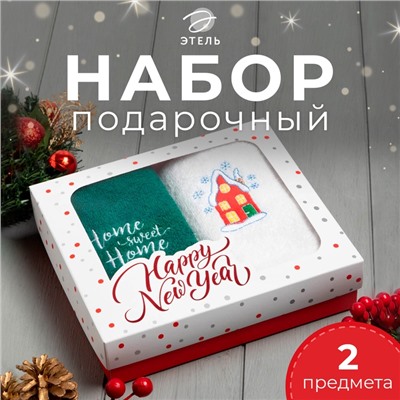Набор полотенец Этель Home sweet home 30х60 см-2шт, 100% хлопок 340 г/м2 7