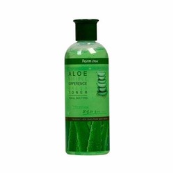 Тонер для лица освежающий с экстрактом алое Aloe Visible Difference Fresh Toner, FarmStay, 350 мл