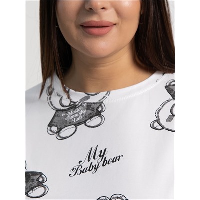 Футболка Бриса (белая) Б15370-20М