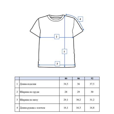 Комплект для мальчика: футболка, брюки