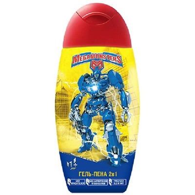 МЕГАМОНСТРЫ Гель-Пена 2в1 300 мл