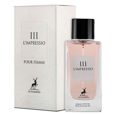 Alhambra L'impresso III For Women edp 100 ml