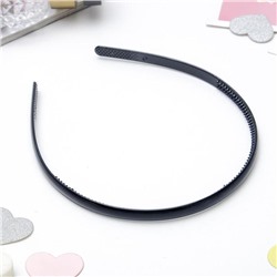 Ободок для волос «Классика», 0.8 см, чёрный