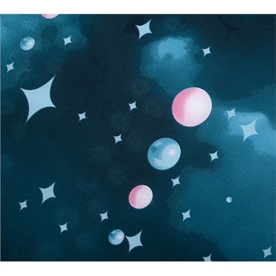 Ткань перкаль Молодежка / Розовый фламинго 1 (основа)