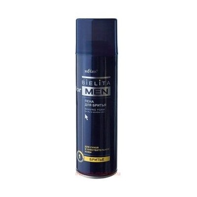 Белита Belita for men Пена д/бритья для сухой и чувствительной кожи 250мл.