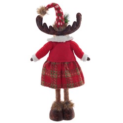 GAEM Игрушка набивная "Олень" (телескоп ноги), L27 W16 H76/42 см, 2в.