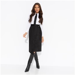 Юбка из мягкой замши, Дерзкие фантазии (чёрная)