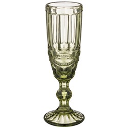 НАБОР БОКАЛОВ ДЛЯ ШАМПАНСКОГО "СЕРПЕНТИНА" ИЗ 6ШТ. СЕРИЯ "MUZA COLOR" 150МЛ. / В=20 СМ (КОР=4НАБ.)