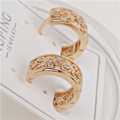 XUPING Серьги с замком кольцо арт. 18 1403 (id 281767)