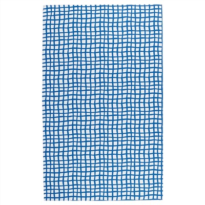 PILLERSTARR, Tischdecke, gemustert/blau weiß,, 145x240 cm