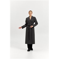 Пальто женское демисезонное 26326 (базальт/рубчик)