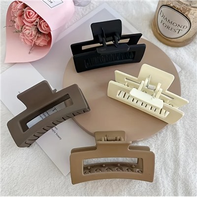 Набор крабов для волос 4 штуки, Размер 8,5 см.