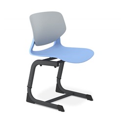 Стул Альфа SHT-S-TN26/ 5-7
                        а5-7 серый / голубой / графит муар