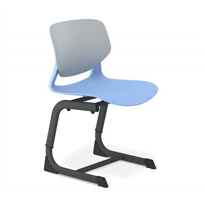 Стул Альфа SHT-S-TN26/ 5-7
                        а5-7 серый / голубой / графит муар