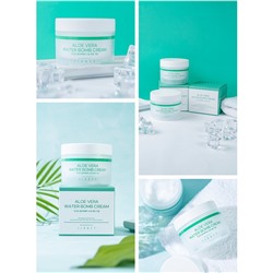 Jigott Крем для лица улажняющий с экстрактом алоэ вера / Aloe Vera Water Bomb Cream, 150 мл