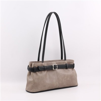 Сумка 216 македония тауп+черный НОВИНКА