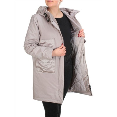 BM-07 BEIGE Куртка демисезонная женская (100 гр. синтепон)