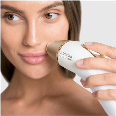 Braun IPL System quot;Silk-expert Pro PL5159 + Mini-Gesichtsrasiererquot; in Rosegold & Weiss  Система IPL "Silk-expert Pro PL5159 + Mini Face Shaver" из розового золота и белого