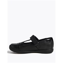Kids’ Leather T-Bar School Shoes (8 Small - 1 Large)