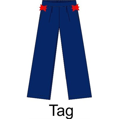 Брюки детские для девочек Tag