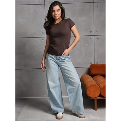 Футболка "Скимс" Шоколад Женская