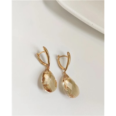 Серьги с кристаллами Swarovski