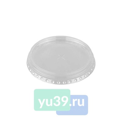 Крышка для бумажного контейнера, d=121мм, прозрачная, 1/50