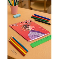 Дневник школьный для 1-11 классов, «Аниме. Мужчина», интегральная (гибкая) обложка, матовая ламинация, выборочный лак, 40 листов