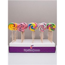 Леденцы S.L. "Завиток маленький №2" (Фейхоа,Пломбир,Йогурт,Банан,Маракуя), шоубокс - 25 шт. ср.г. до 12.01.26