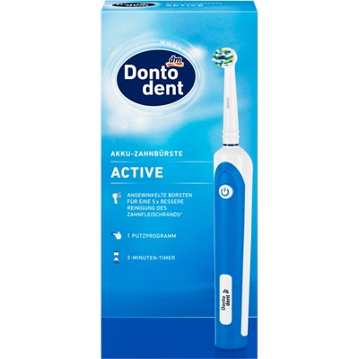 Dontodent Elektrische Zahnbürste Active Аккумуляторная зубная щетка Active, 1 шт