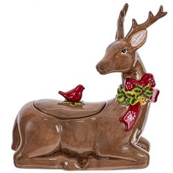 GAEM Конфетница "Олень", 1400 мл, L26 W14 H28 см