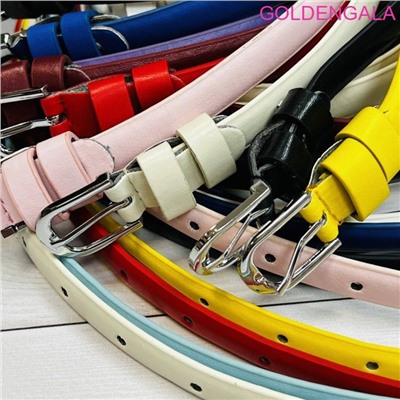 Ремень женский из экокожи 1,5х115 см Р 13 серый