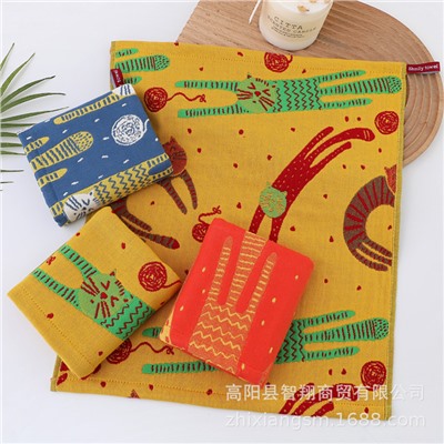 Summer towel, gauze soft scarf, wholesale
