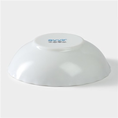 Тарелка глубокая Avvir «Винтаж», 650 мл, 17.5×5.5 см, стеклокерамика, белая